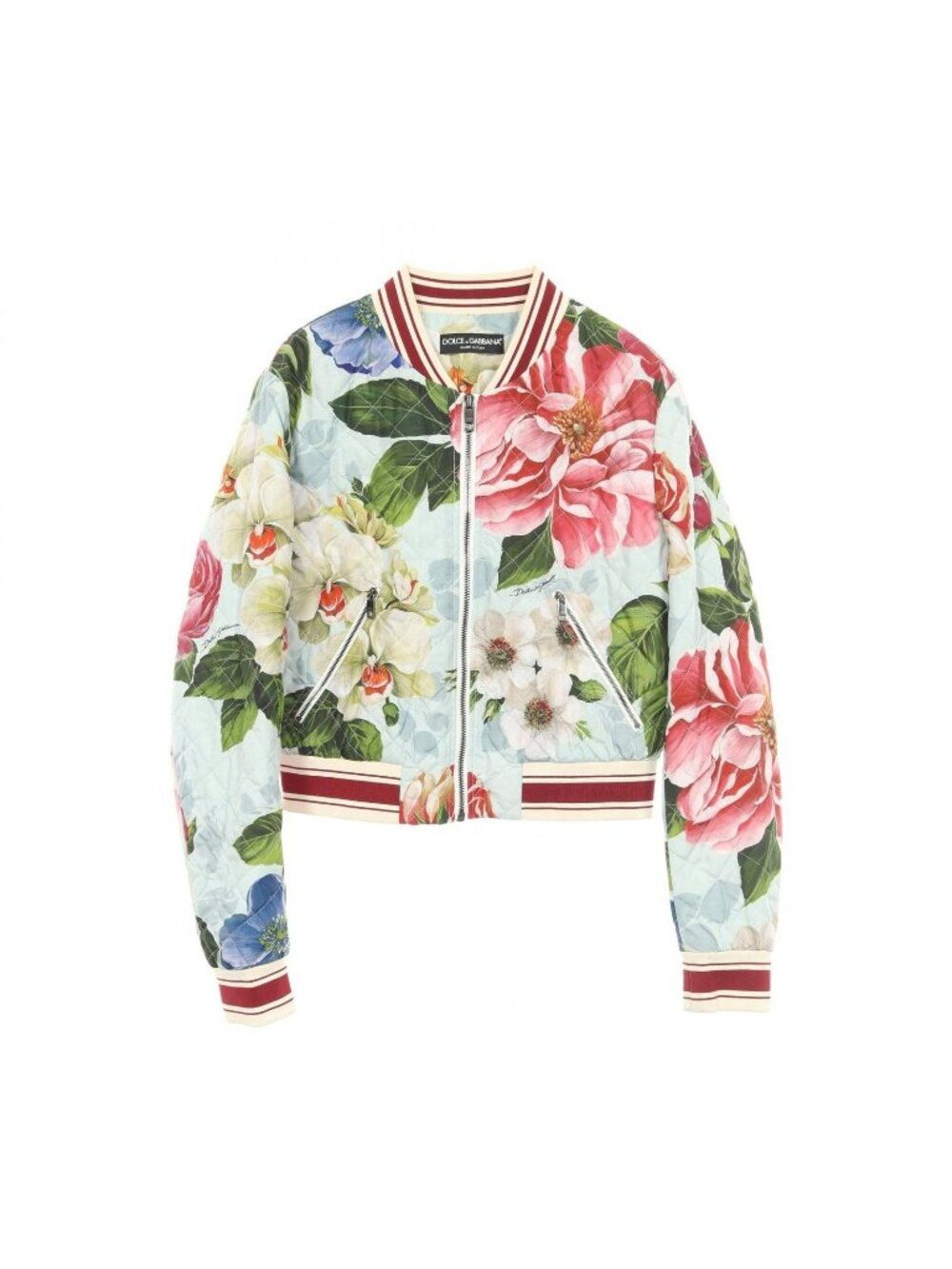 Dolce & Gabbana Jacket Floral Print Bomber